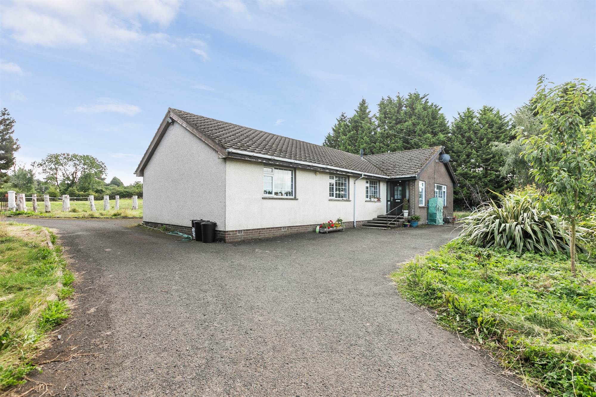 Detached Bungalow with 3x Building Sites & 8 Acres of Land at 45 Ballymacvea Road