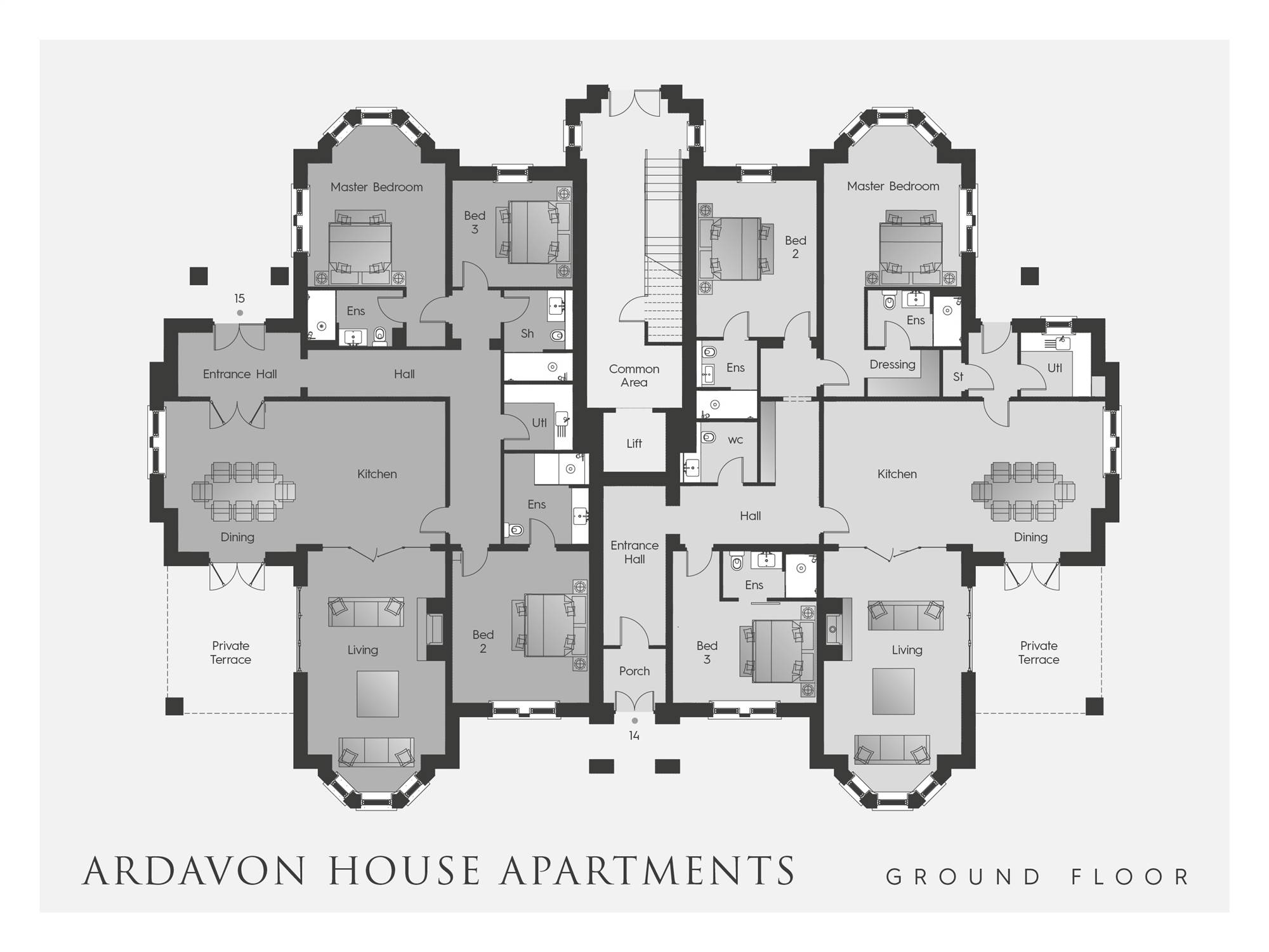 15 Ardavon House Apartments
