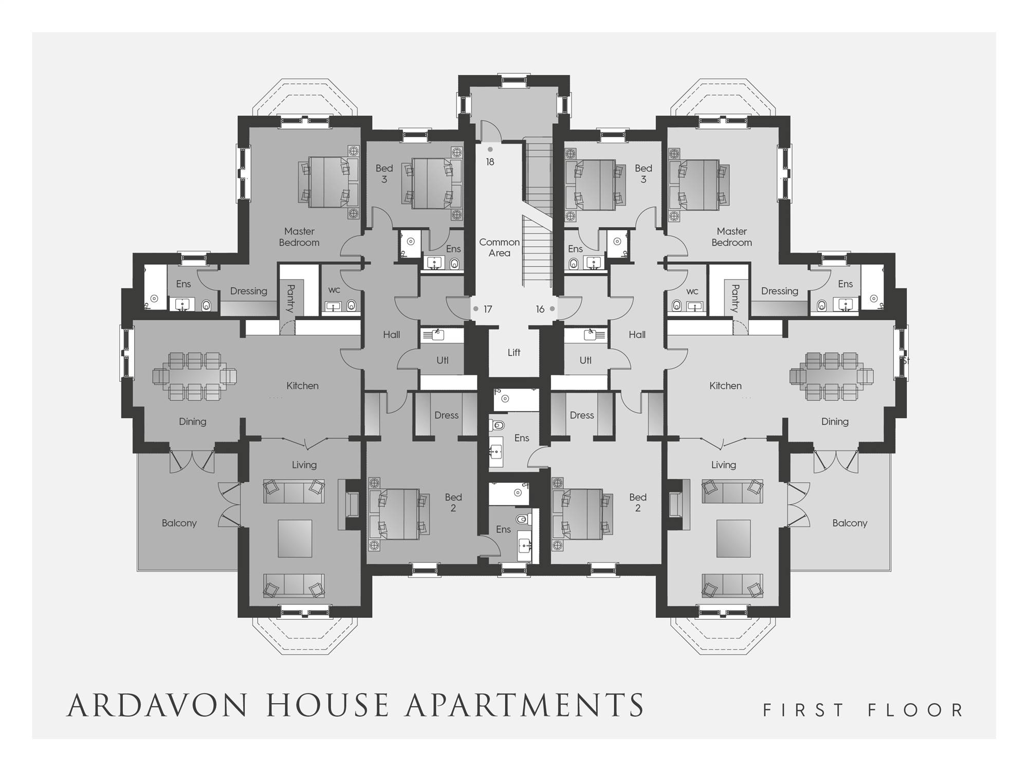 16 Ardavon House Apartments