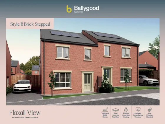 Site 40, Type B  Flaxall View, Belfast Road, Carrickfergus