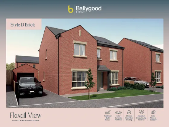 Site 35, Type D, Flaxall View, Belfast Road, Carrickfergus