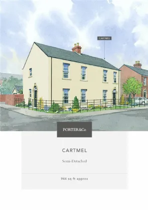Site 156, The Cartmel, Charlestown Hall, Draynes Farms, Lisburn, BT283UP