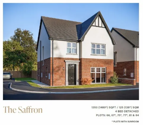 Site 75, The Saffron With Sunroom, Hydepark Gate, Mallusk, Newtownabbey, BT36