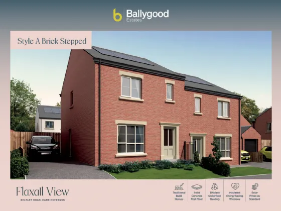 Site 25, Type A, Flaxall View, Belfast Road, Carrickfergus