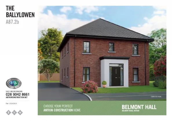 Site 152 The Ballylowen A87.2b  Belmont Hall, Belmont Road, Antirm, BT41