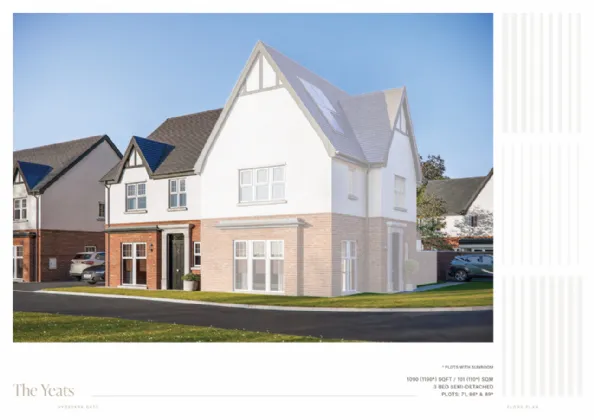 Site 89, The Yeats With Sunroom  Hydepark Gate, Mallusk, Newtownabbey, BT36