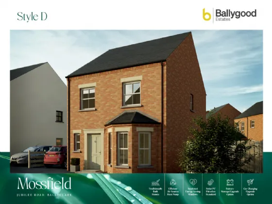 Site 73 Style D  Mossfield, Jubilee Road, Ballyclare, BT39