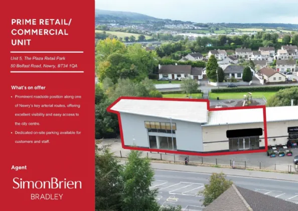 The Plaza Retail Park, 50, Belfast Road, Newry, BT34 1QA