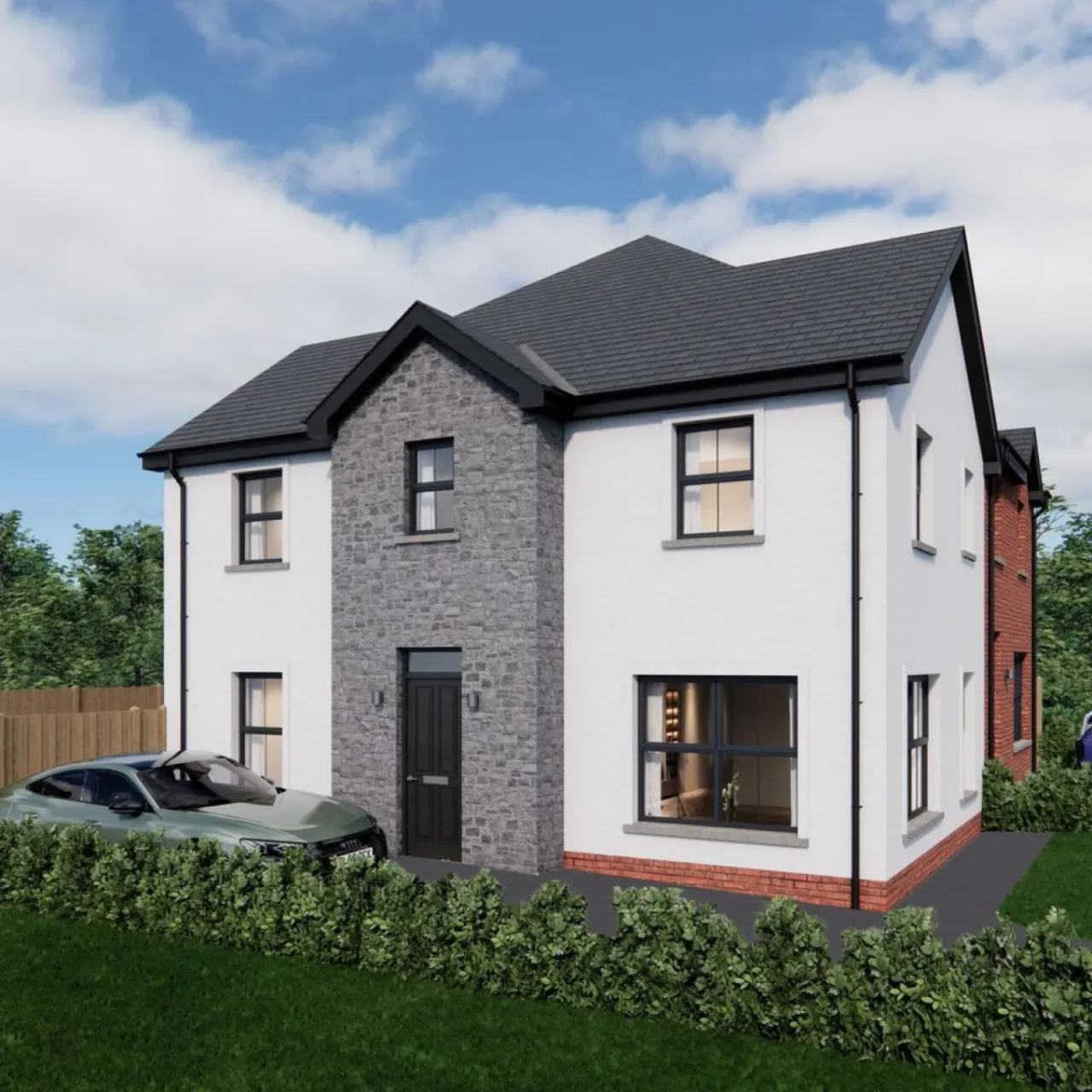 Site 56, House Type M, Mount Pleasant, Old Belfast Road, Newtownards, County Down, BT23