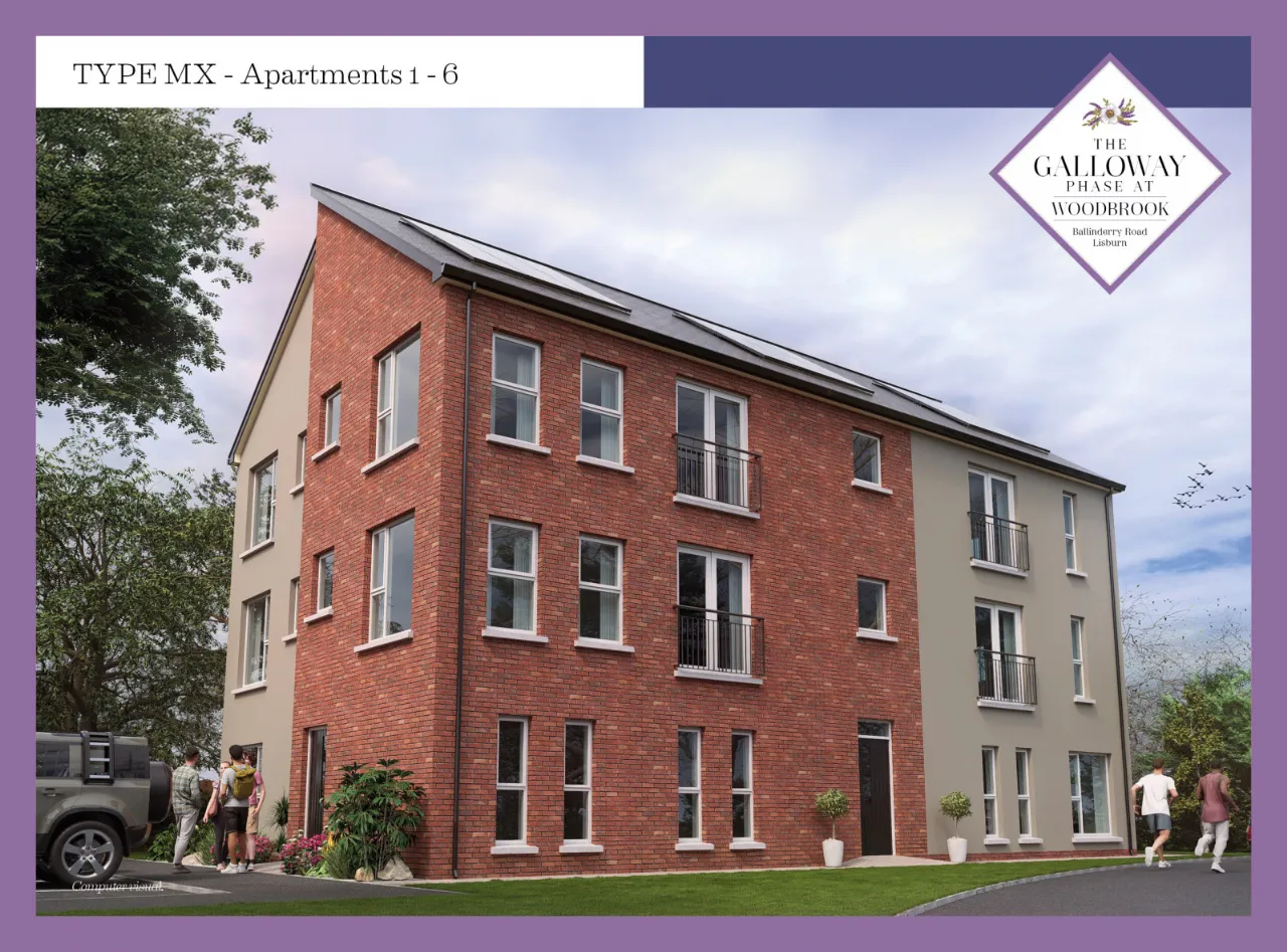 Apt 2 Type MX Apartments, The Galloway, Woodbrook, Lisburn, BT28