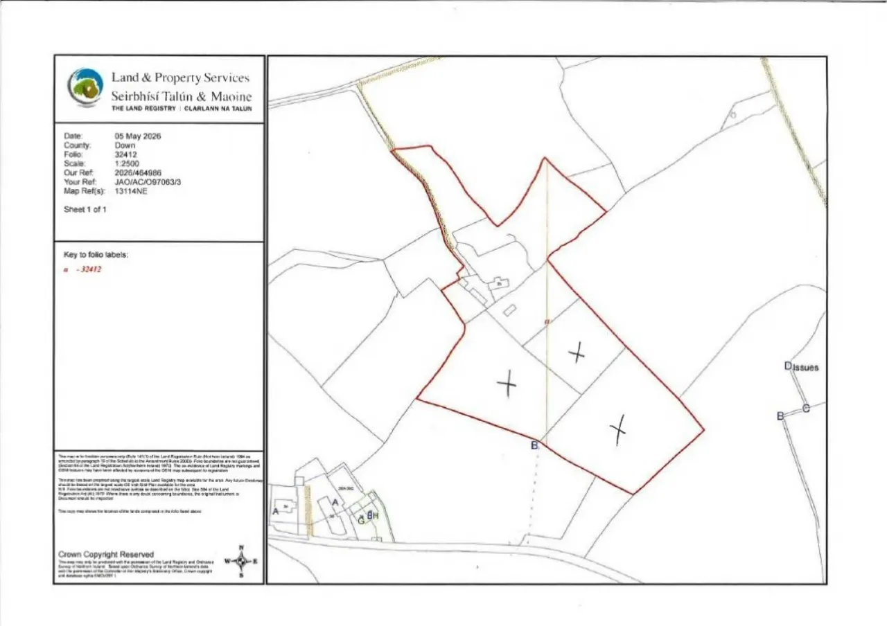 Small Holding + Potential Site, 'The Grange' 35 Ballyrogan Park, Newtownards, County Down, BT23 4SD
