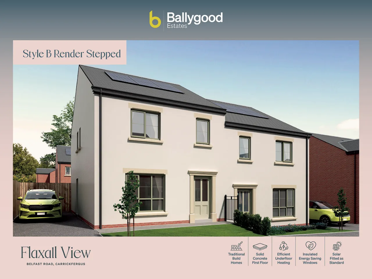 Site 27, Type B, Flaxall View, Belfast Road, Carrickfergus