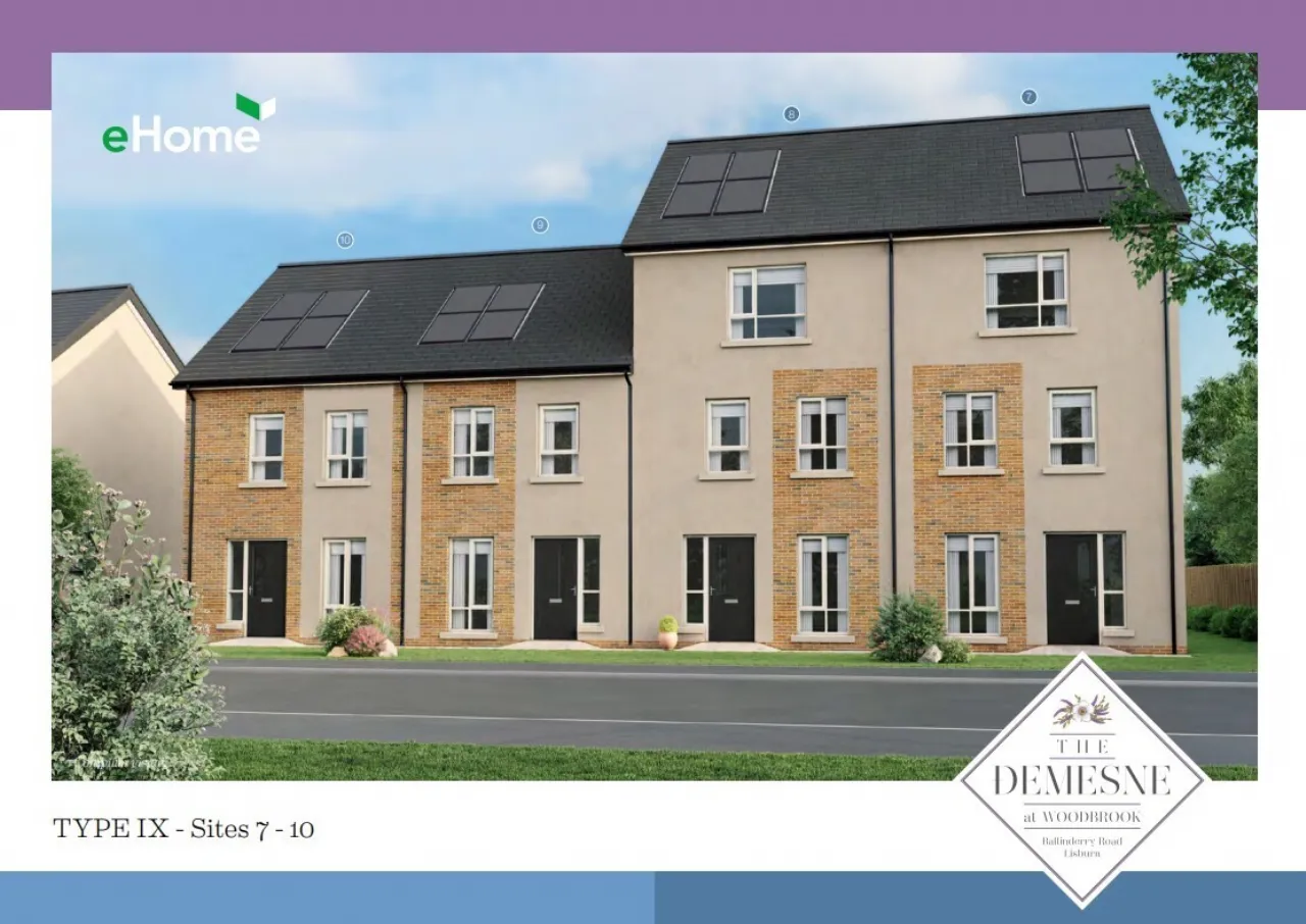 Site 7, E-Home Townhouse, The Galloway, Woodbrook, Lisburn, BT28