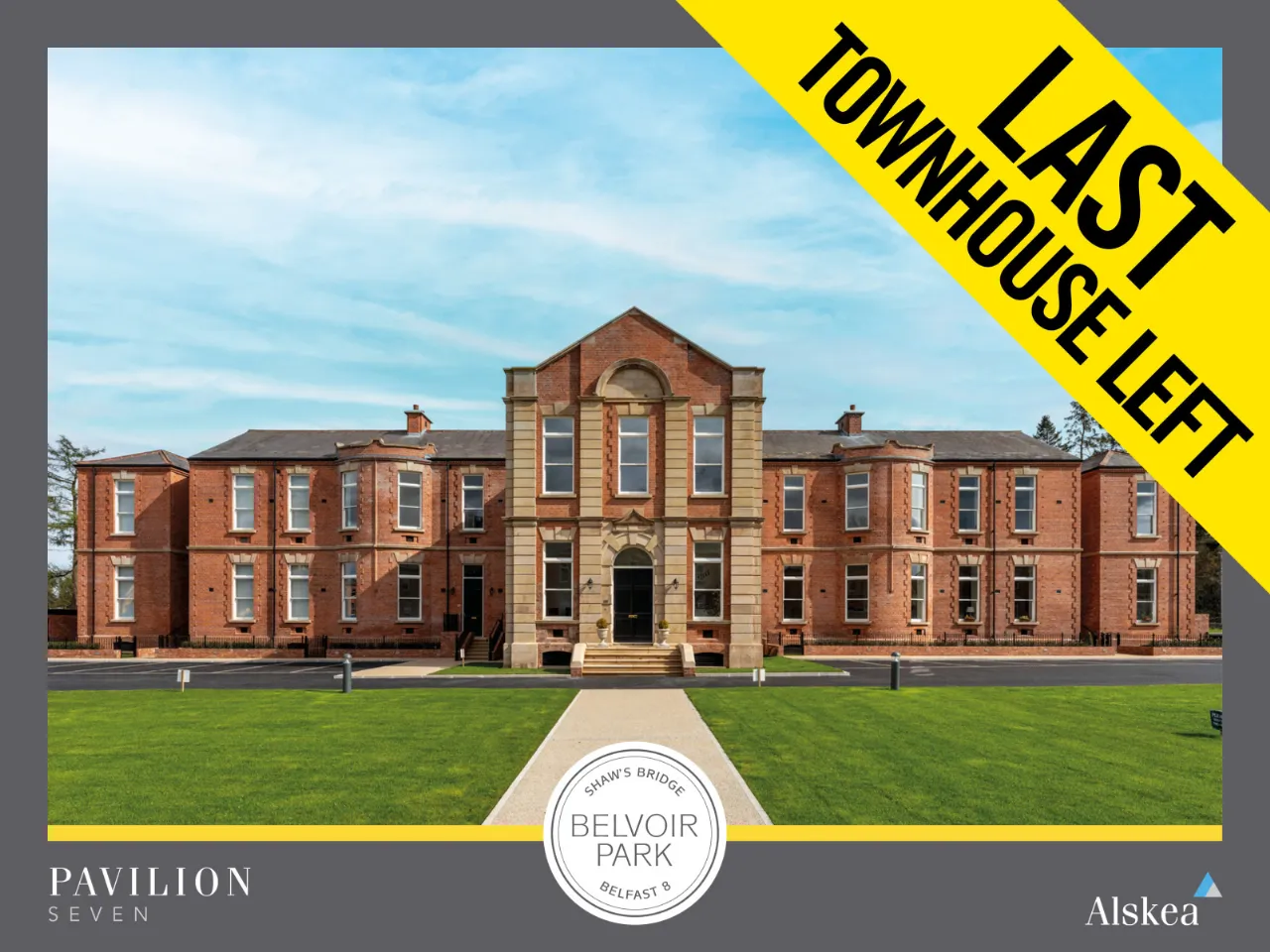 Townhouse 2 Pavilion Seven, Belvoir Park, Shaws Bridge, BT8