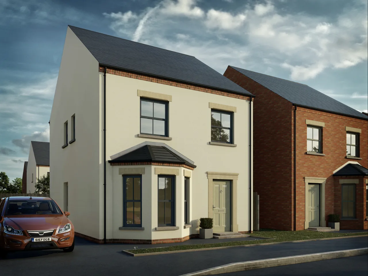 Site 104 Type K, Mossfield, Jubilee Road, Ballyclare, BT39