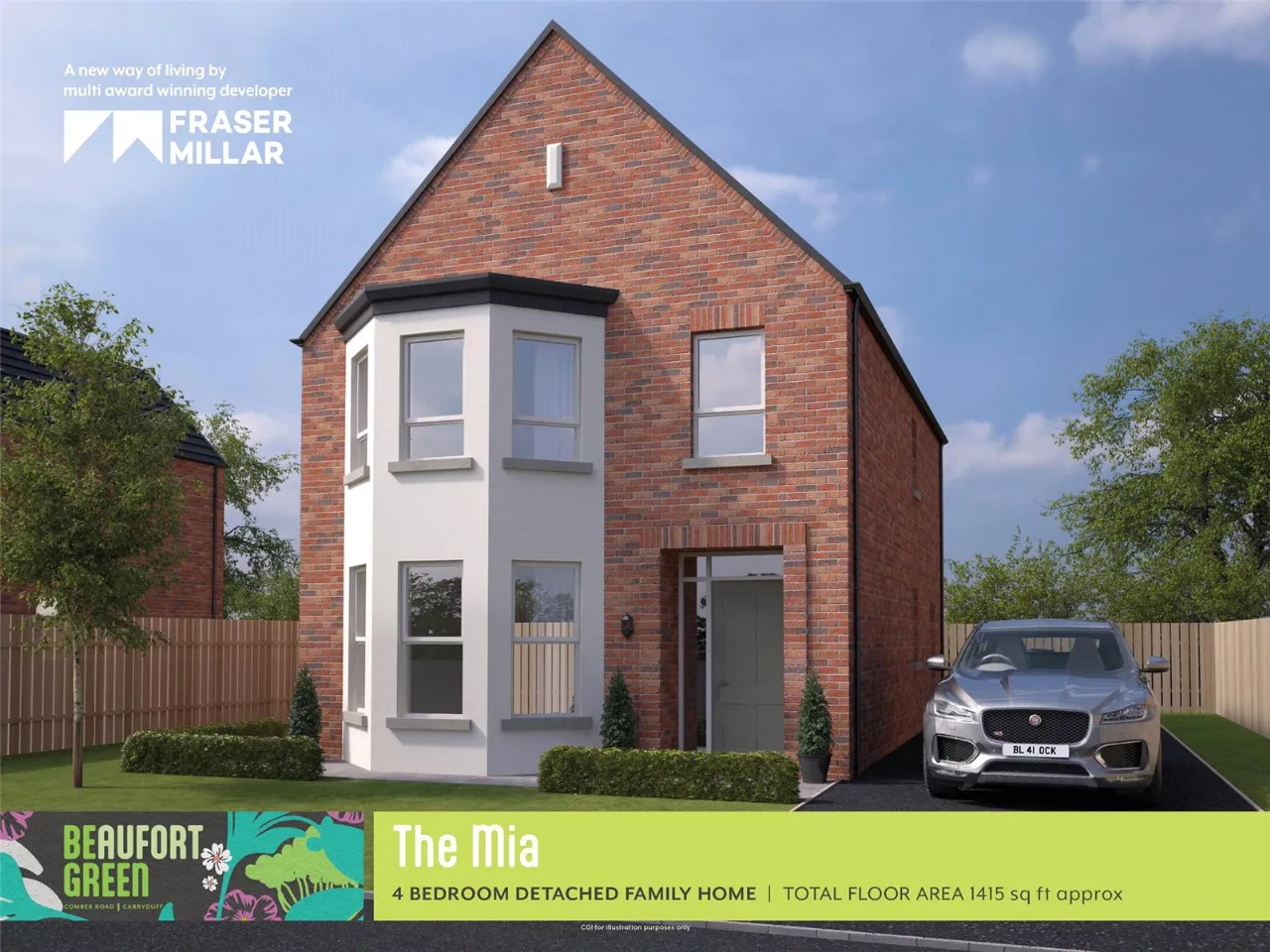 Site 74, The Mia, Beaufort Green, Comber Road, Carryduff, BT8