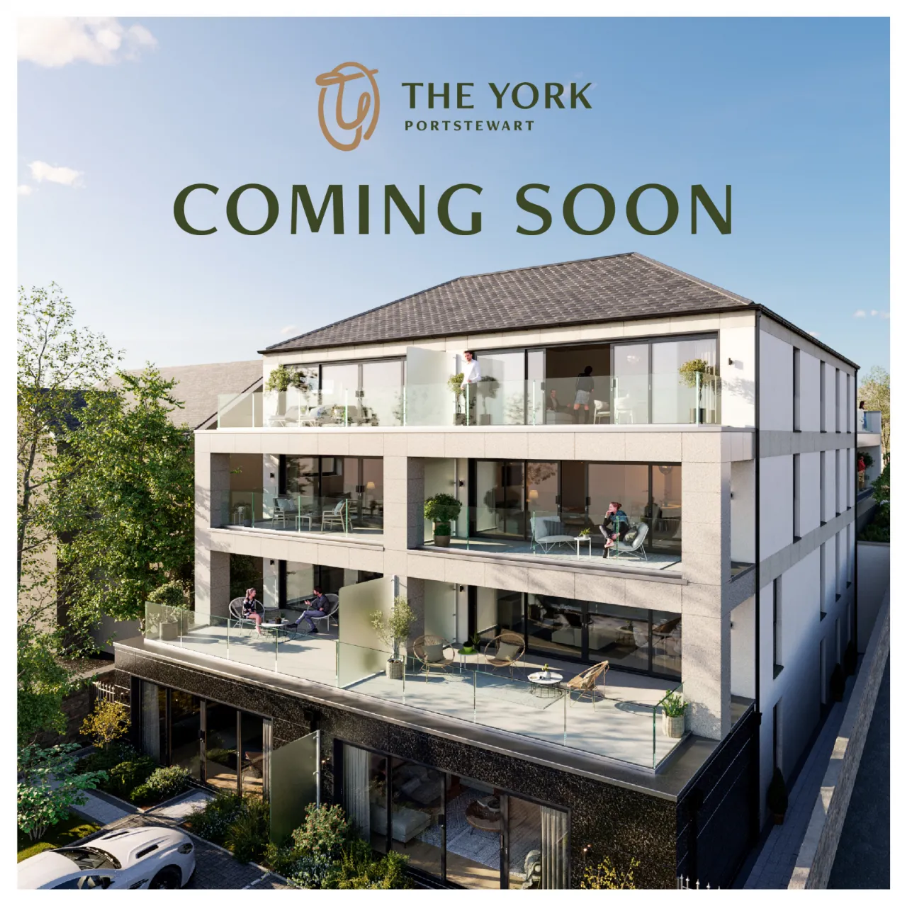Apartment 5, The York, 2 Central Avenue, Portstewart, County Londonderry, BT55 7BP